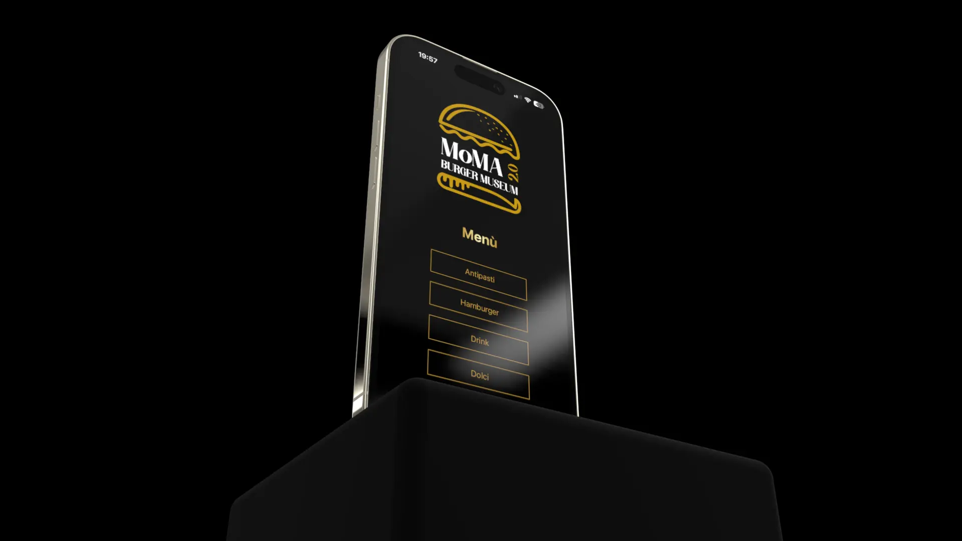 Moma 2.0 Burger Museum Menu